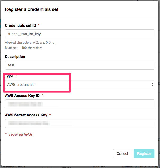 credetial registration